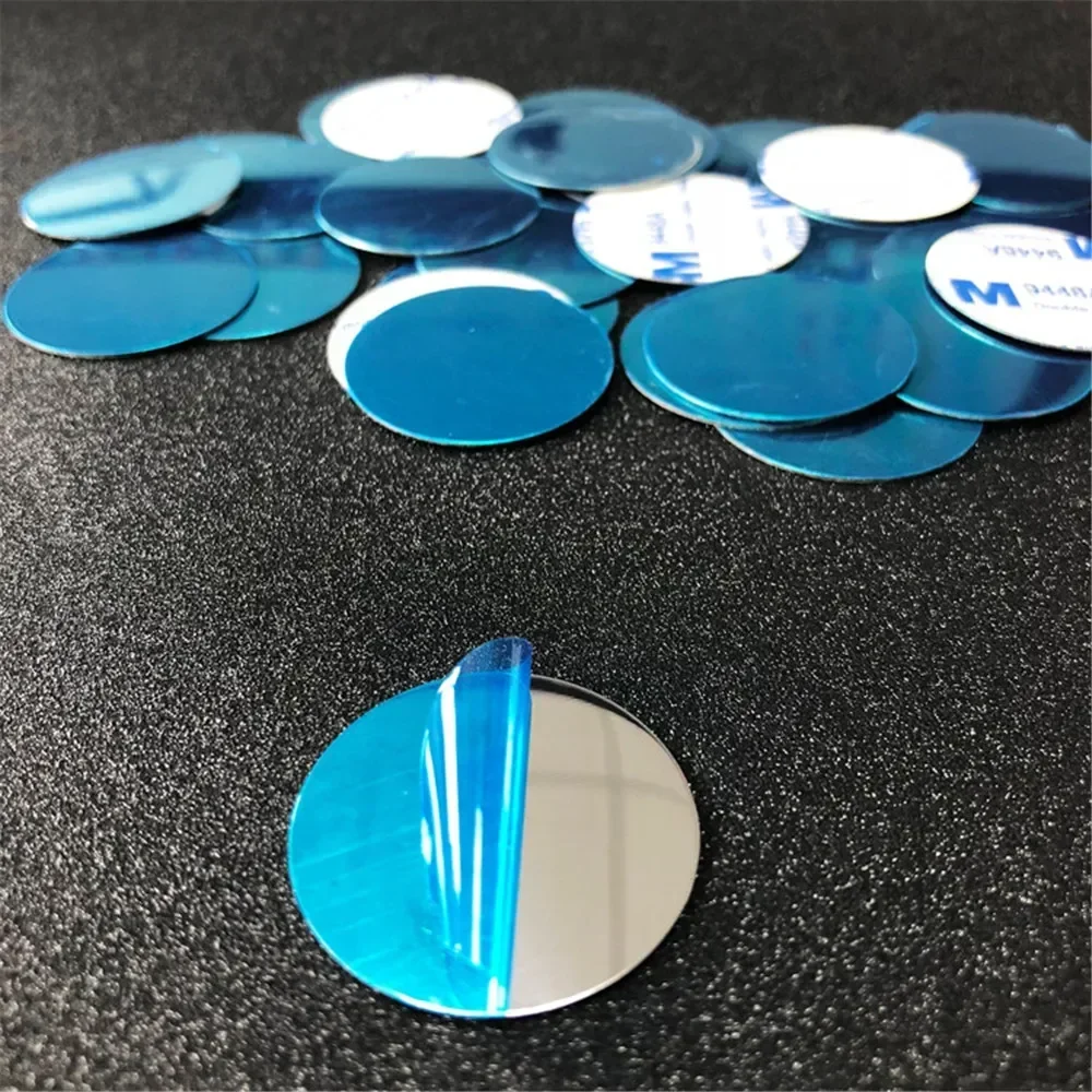 Self-adhesive Iron Sheet Sticker Metal Plate for Magnetic Car Phone Holder 1/3/5PCS Magnet Mobile Phone Stand Mount For iPhone