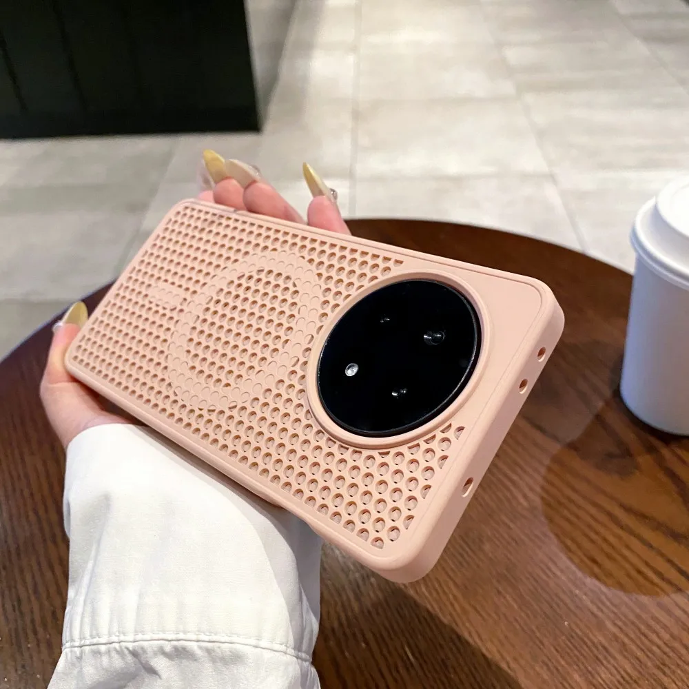 For Xiaomi POCO F7 Ultra Case Hard PC Heat dissipation magnetic Protective Back Cover Case For Xiaomi POCO F7 Pro Phone Shell