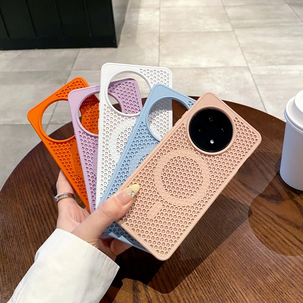 For Xiaomi POCO F7 Ultra Case Hard PC Heat dissipation magnetic Protective Back Cover Case For Xiaomi POCO F7 Pro Phone Shell