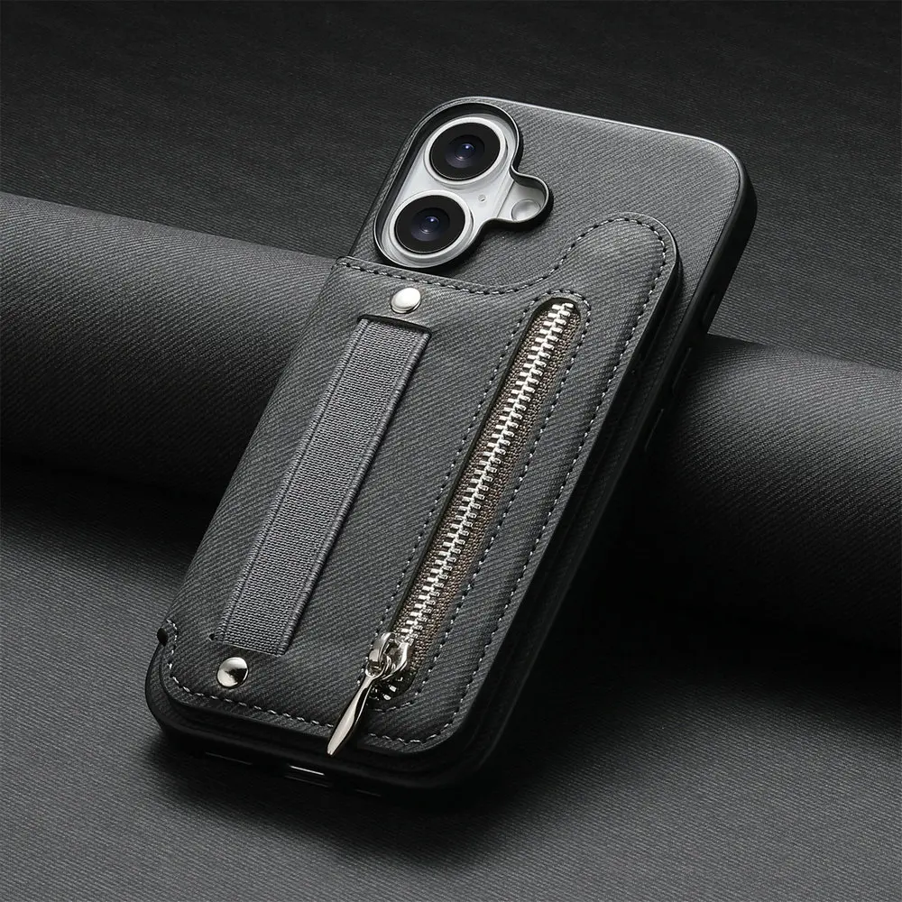 G57 G77 G17 G15 G54 G86 Power 5G Luxury Case RFID Card Leather Capa for Motorola Moto G56 G66J G67 G85 G05 G06 G37 G84 Zip Cover