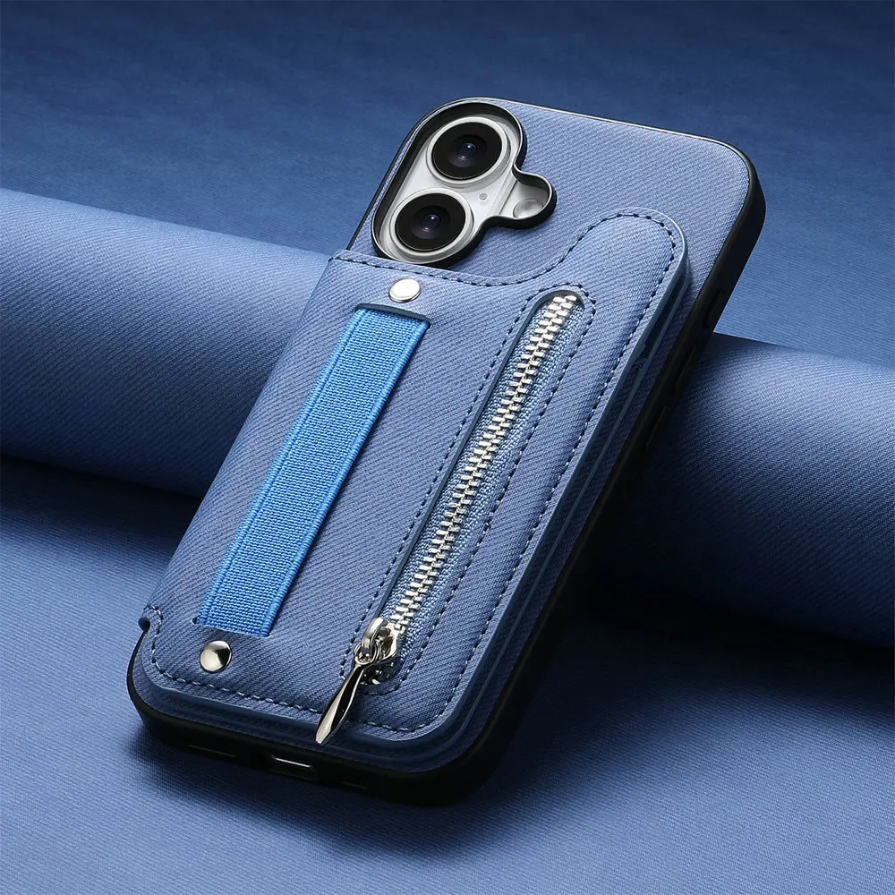 G57 G77 G17 G15 G54 G86 Power 5G Luxury Case RFID Card Leather Capa for Motorola Moto G56 G66J G67 G85 G05 G06 G37 G84 Zip Cover