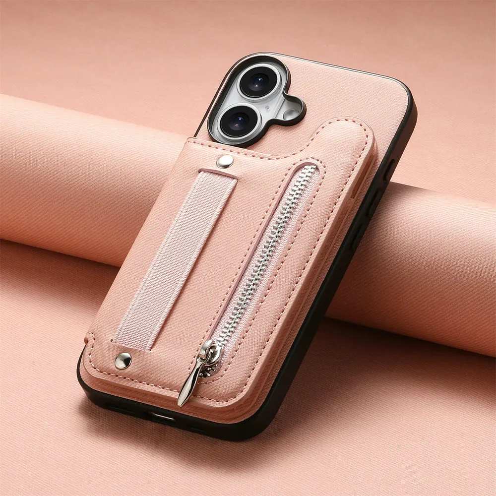 G57 G77 G17 G15 G54 G86 Power 5G Luxury Case RFID Card Leather Capa for Motorola Moto G56 G66J G67 G85 G05 G06 G37 G84 Zip Cover