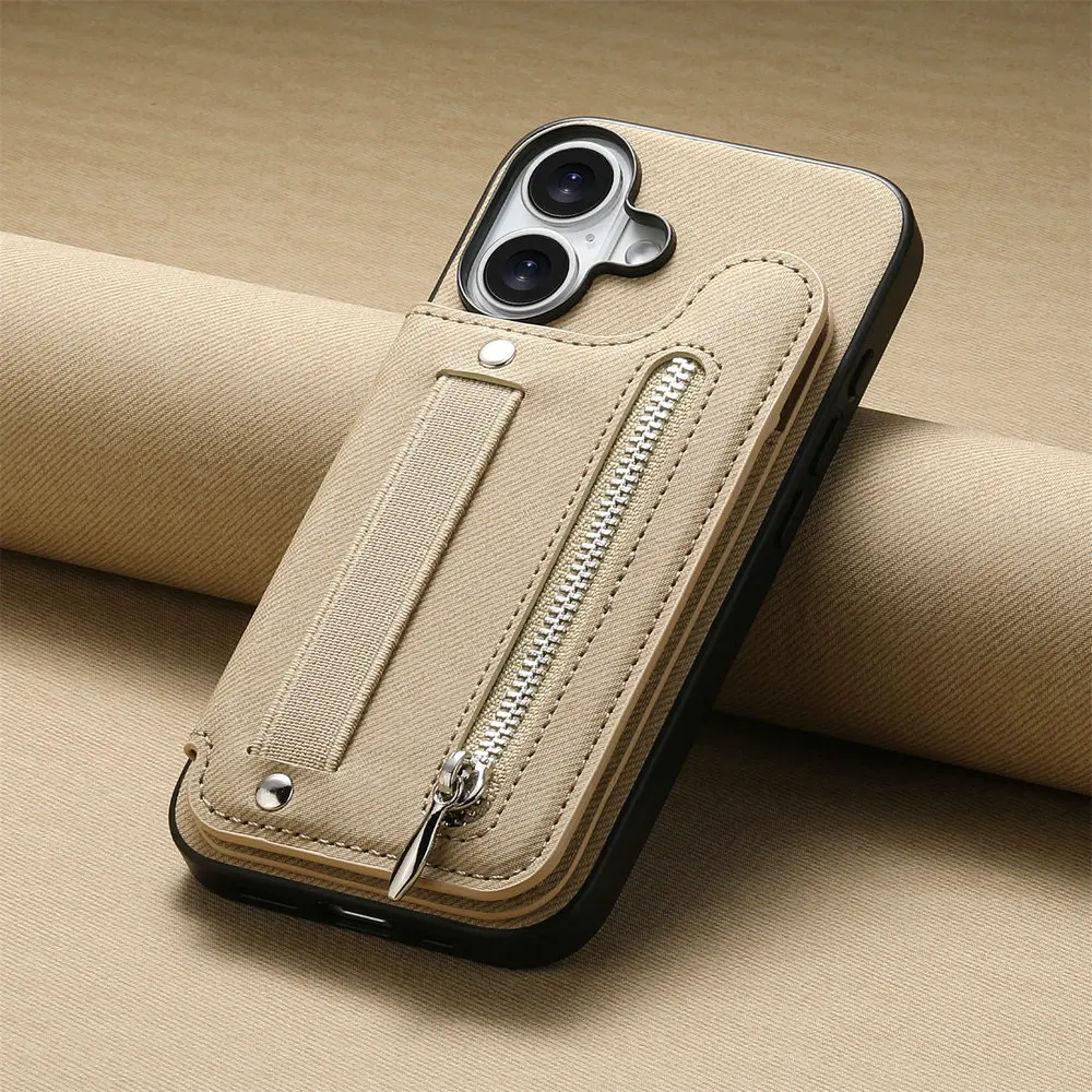 G57 G77 G17 G15 G54 G86 Power 5G Luxury Case RFID Card Leather Capa for Motorola Moto G56 G66J G67 G85 G05 G06 G37 G84 Zip Cover