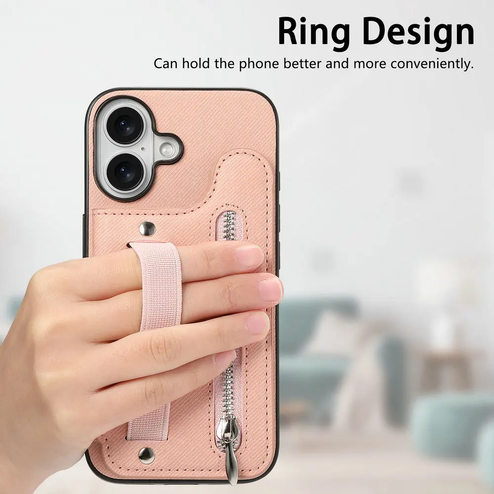 G57 G77 G17 G15 G54 G86 Power 5G Luxury Case RFID Card Leather Capa for Motorola Moto G56 G66J G67 G85 G05 G06 G37 G84 Zip Cover