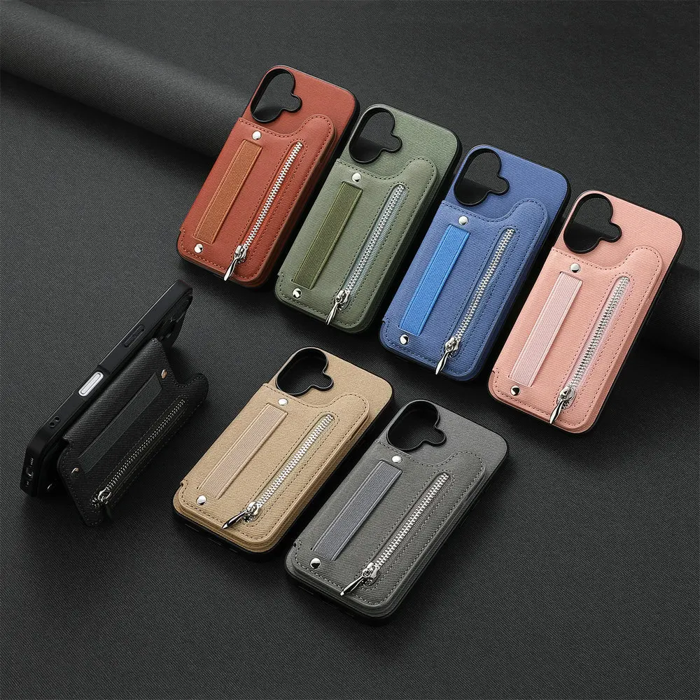 G57 G77 G17 G15 G54 G86 Power 5G Luxury Case RFID Card Leather Capa for Motorola Moto G56 G66J G67 G85 G05 G06 G37 G84 Zip Cover