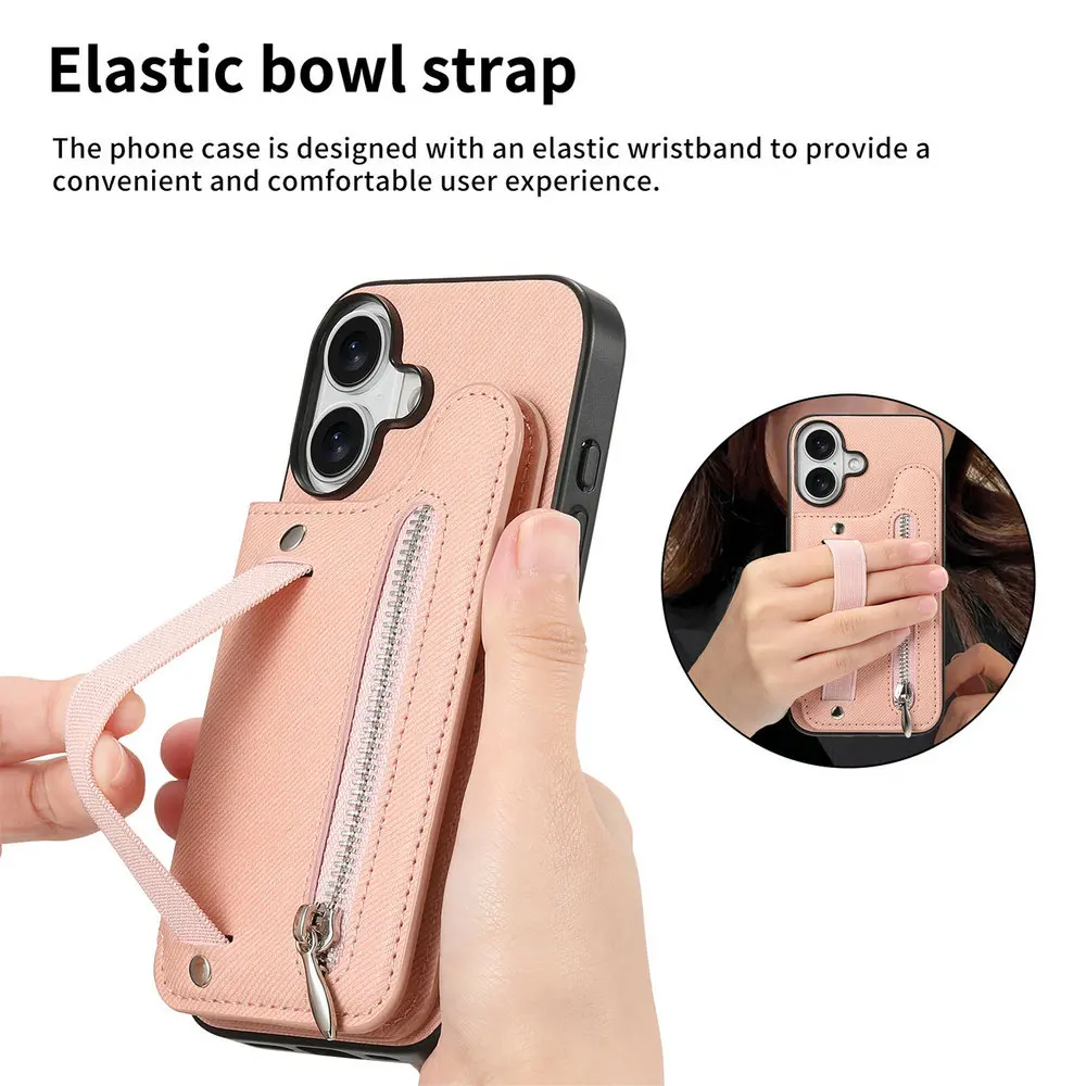 G57 G77 G17 G15 G54 G86 Power 5G Luxury Case RFID Card Leather Capa for Motorola Moto G56 G66J G67 G85 G05 G06 G37 G84 Zip Cover