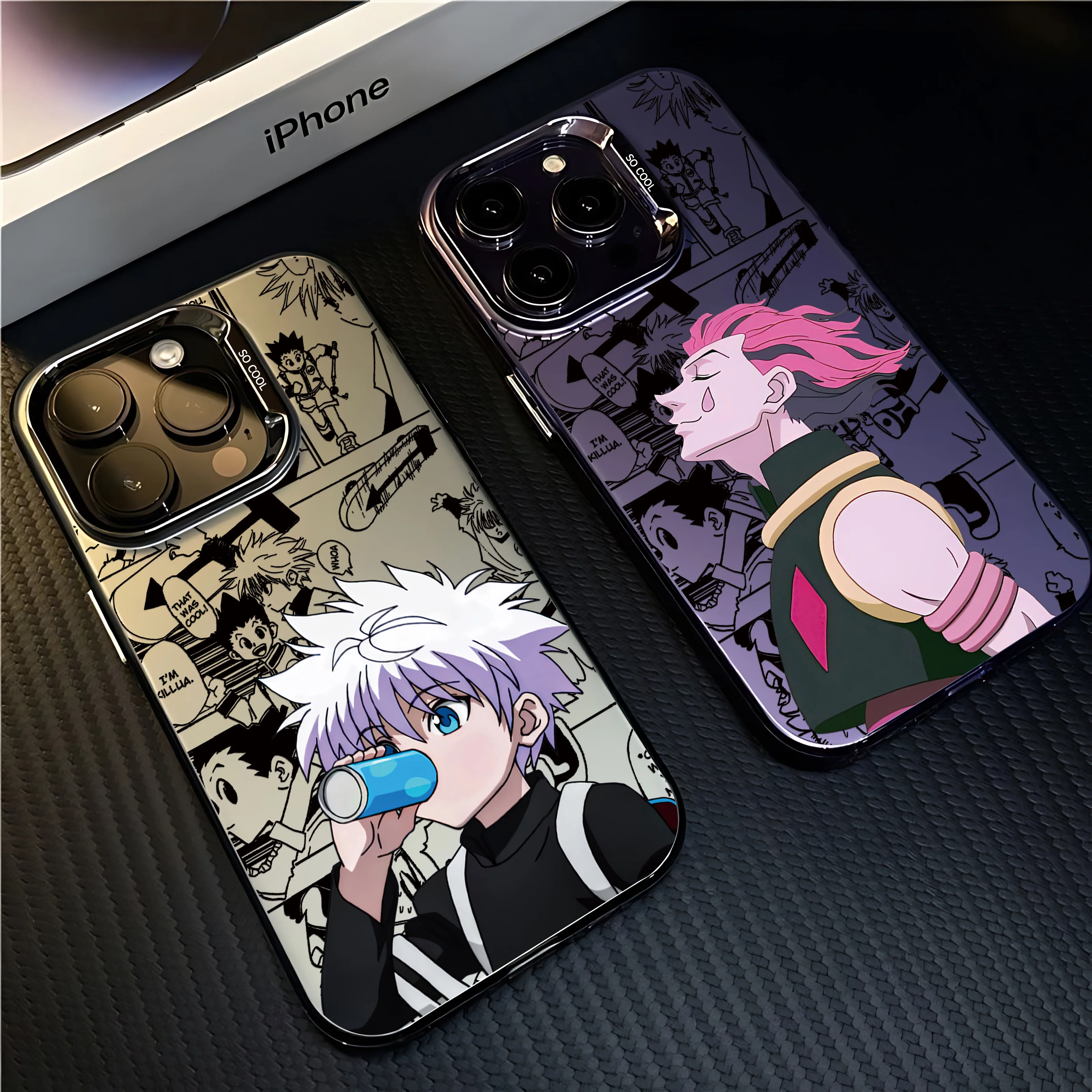 Anime Killua Hunter X Hunter Phone Case For IPhone 16e 16 15 14 13 12 11 Mini Pro Max X XR XSMAX 8 7 Plus Fall Matte Back Cover