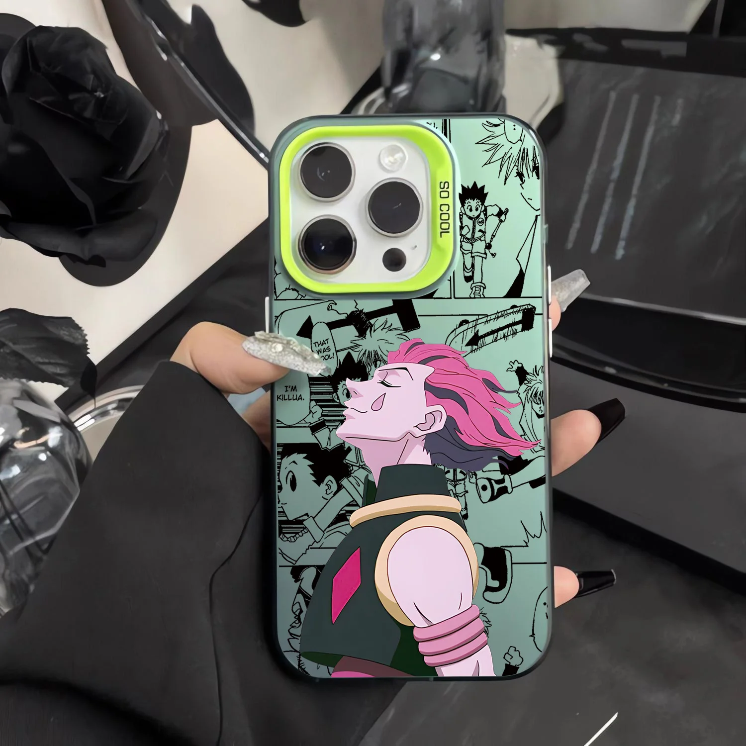 Anime Killua Hunter X Hunter Phone Case For IPhone 16e 16 15 14 13 12 11 Mini Pro Max X XR XSMAX 8 7 Plus Fall Matte Back Cover