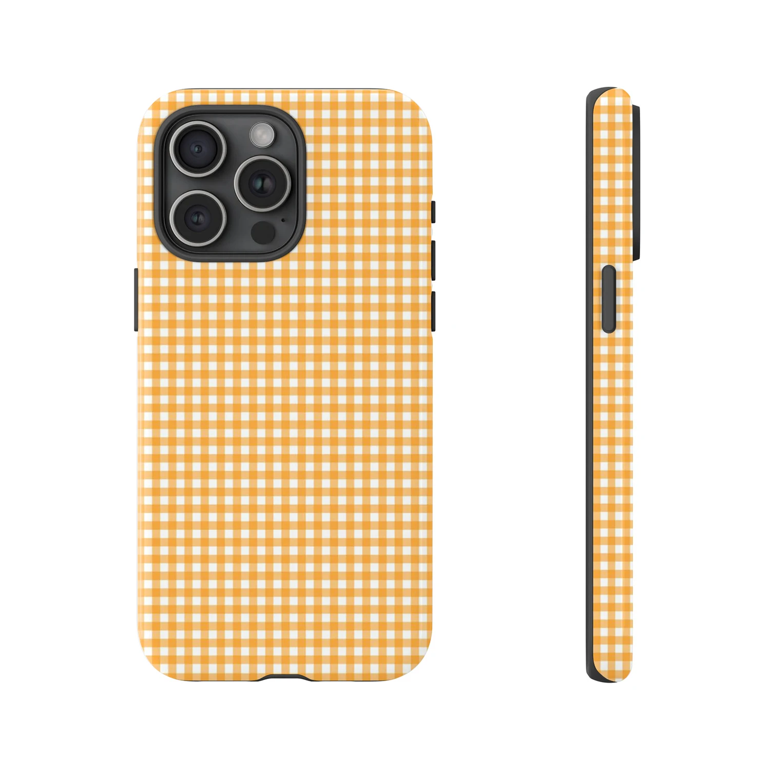 Retro Red Gingham Matte Tough Phone Case For Iphone 17 16 15 14 13 12 11 Pro Max 13Mini 12Mini XSMAX XR X 7 8 Plus