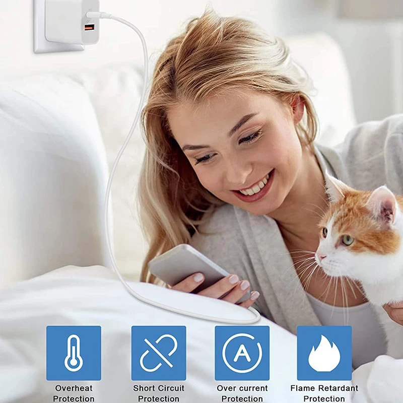 55w 65w AU Plug Fast USB Charger Type C Charger for Xiaomi Redmi iPhone Samsung SmartPhone Quick Charging Adapter PD Wall Charge