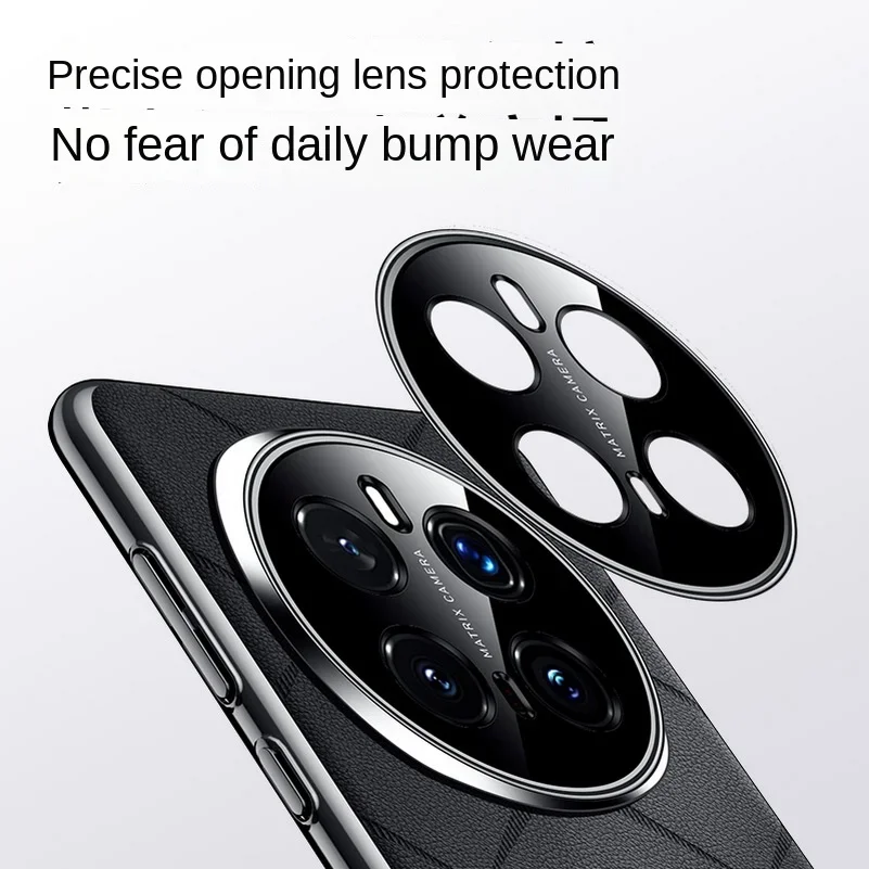 For Honor Magic 7 Pro Luxury Leather Plating Frame Case for Huawei Honor Magic7 Pro 6pro Magic 7 Lite Protect Shockproof Bumper