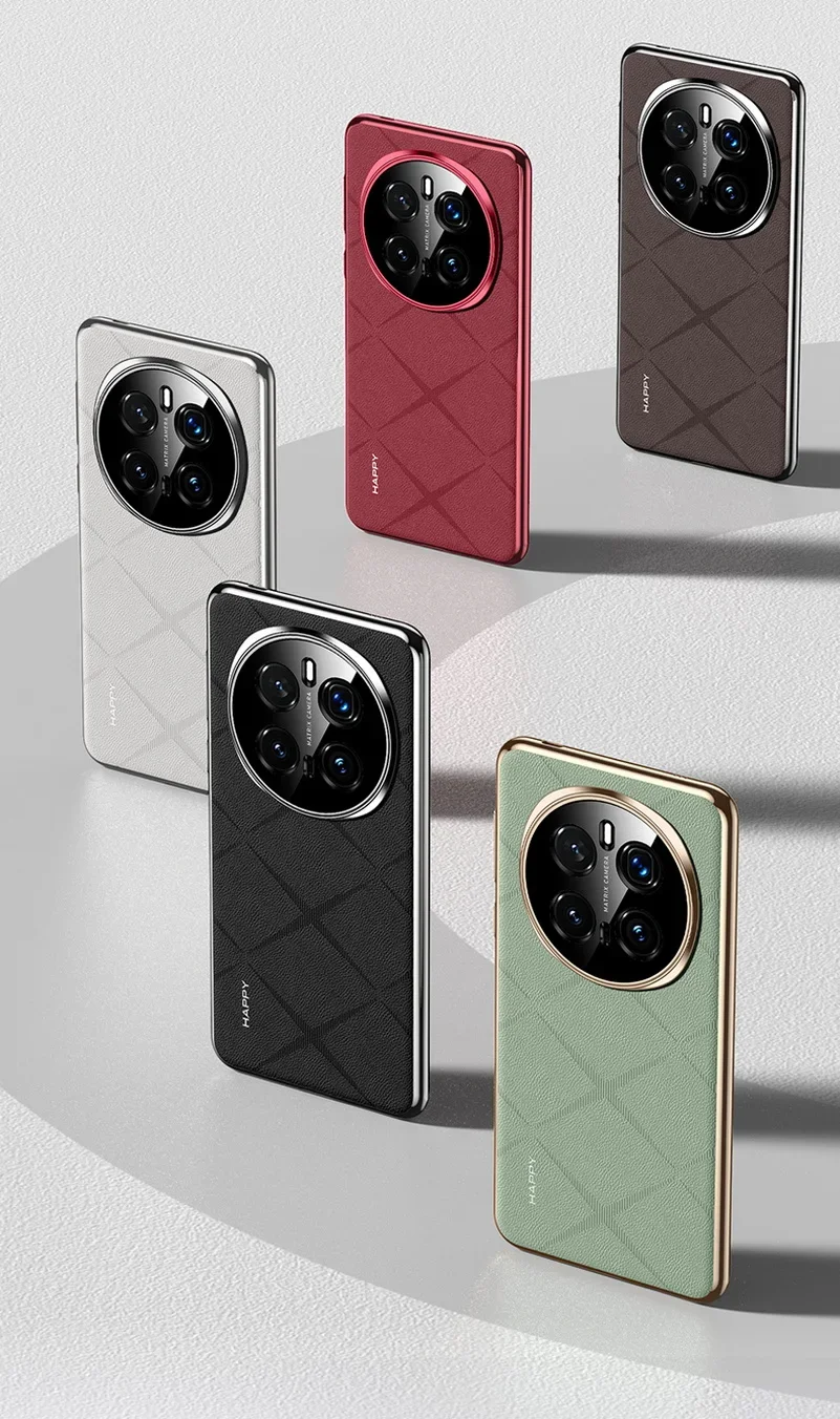 For Honor Magic 7 Pro Luxury Leather Plating Frame Case for Huawei Honor Magic7 Pro 6pro Magic 7 Lite Protect Shockproof Bumper