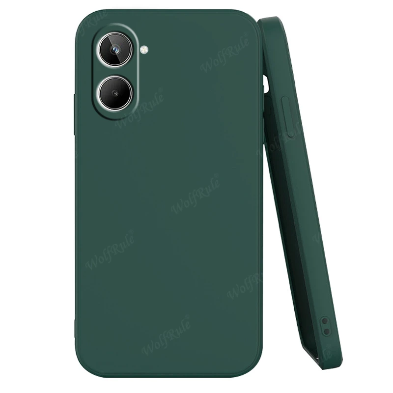 For Cover OPPO Realme 10 Case For OPPO Realme 10 Capas Liquid Silicone Phone Back Shockproof TPU Soft Cover For Realme 10 Fundas