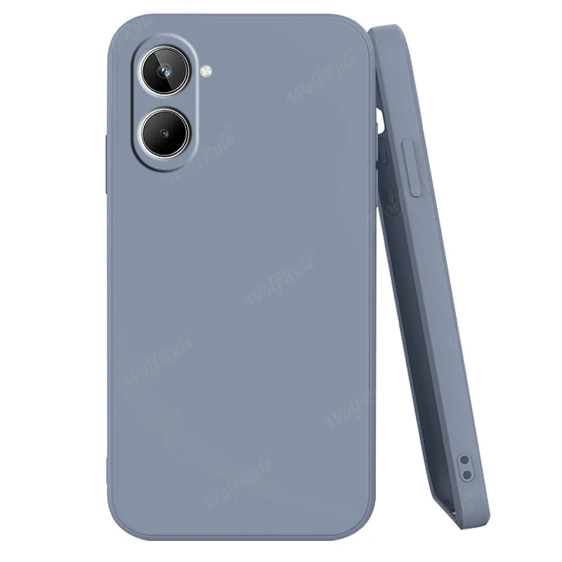 For Cover OPPO Realme 10 Case For OPPO Realme 10 Capas Liquid Silicone Phone Back Shockproof TPU Soft Cover For Realme 10 Fundas