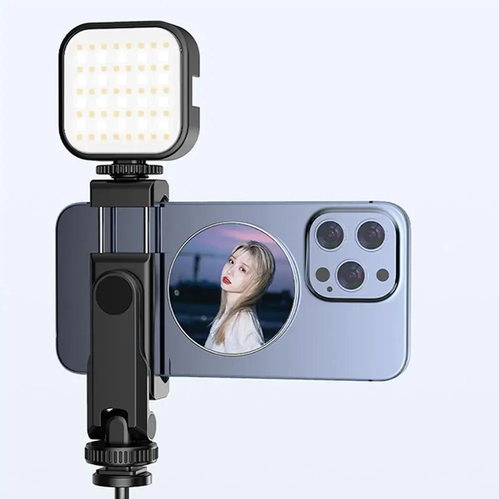 MagSafe Magnetic Phone Rear Selfie Vlog Mirror HD Photo Assist Camera Convex Mirror for IPhone Samsung Photography Accessories