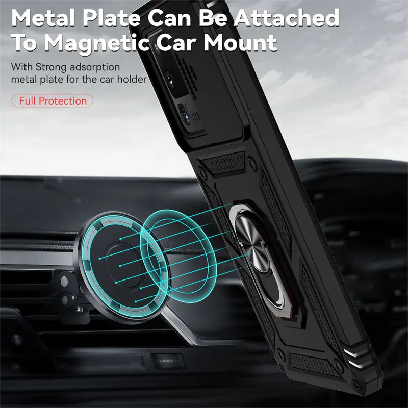 For Samsung Galaxy S20 Ultra Case Heavy Duty Shockproof Slide Lens Protector Multi Function Armor Cover for Samsung S20Ultra 5G