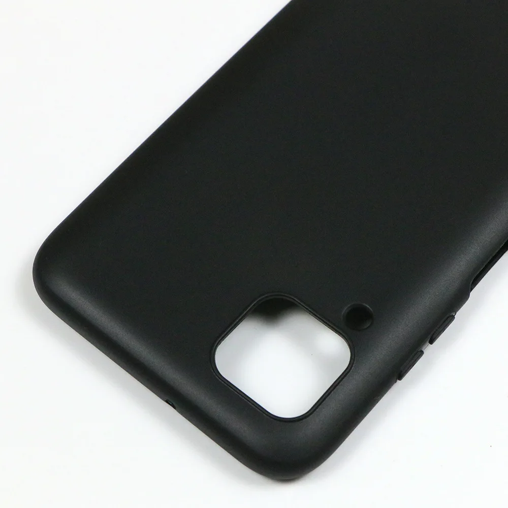 For Huawei P40 Lite 4G Phone Case shockproof Back Soft Rubber Silicone Matte Cover For Huawei nova 7 i nova7i Nova 6 se 6se case
