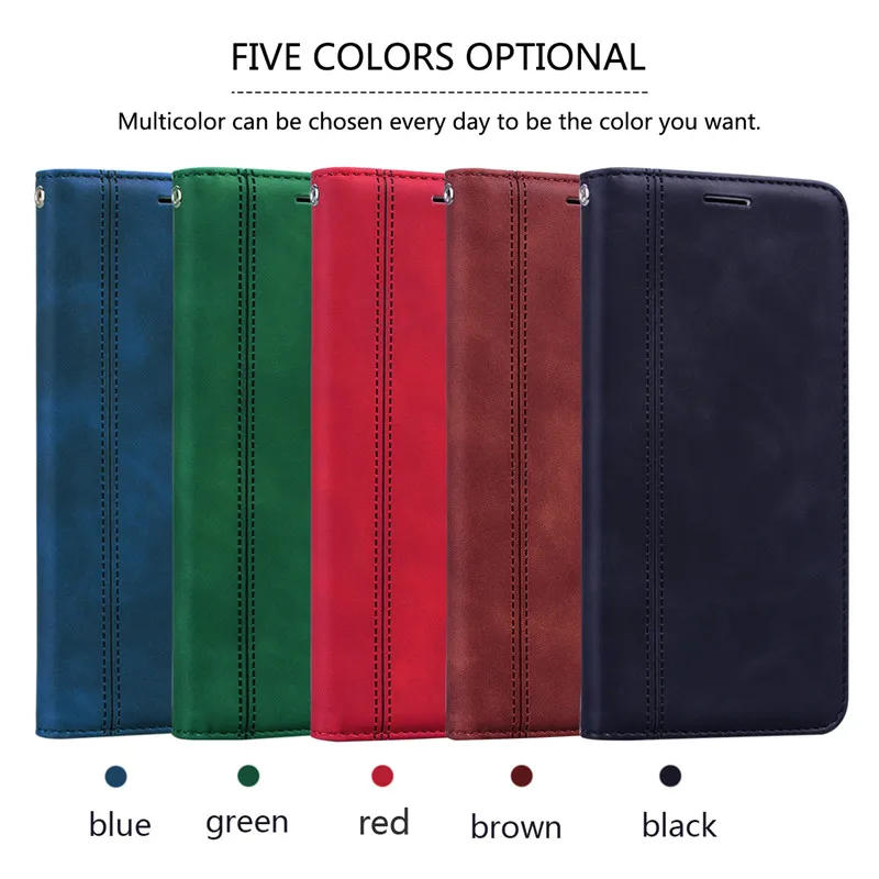 Luxury Wallet Case For Xiaomi Redmi 9C NFC Case Leather Flip Case For Redmi 9C Case Fundas Coque Redmi9C Nfc Cover Phone Bags