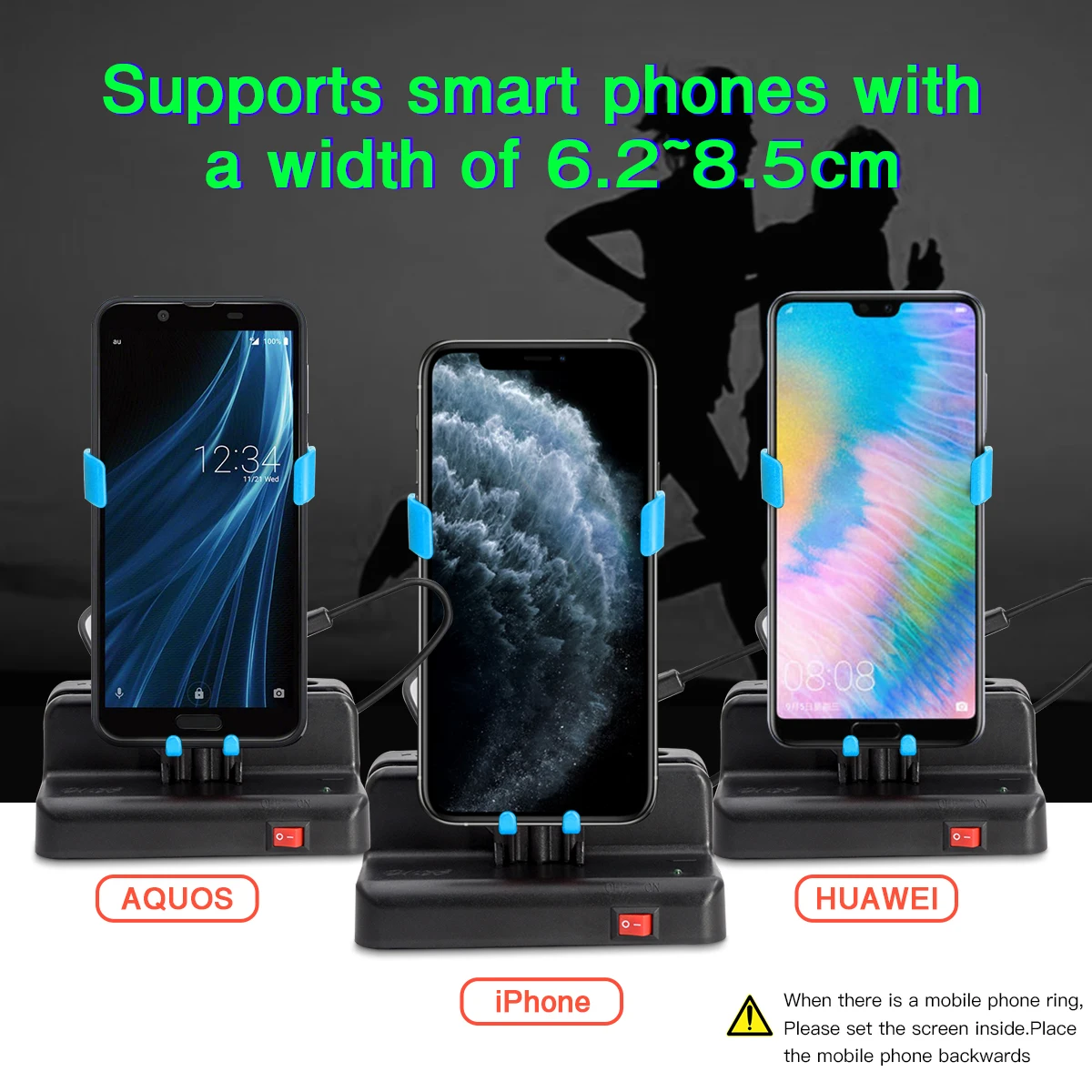 Lefon Phone Shaker Walking Swing Pedometer Left Right Shake Steps Counter for Pokemon Go Google Fit Automatic Walking or Holder