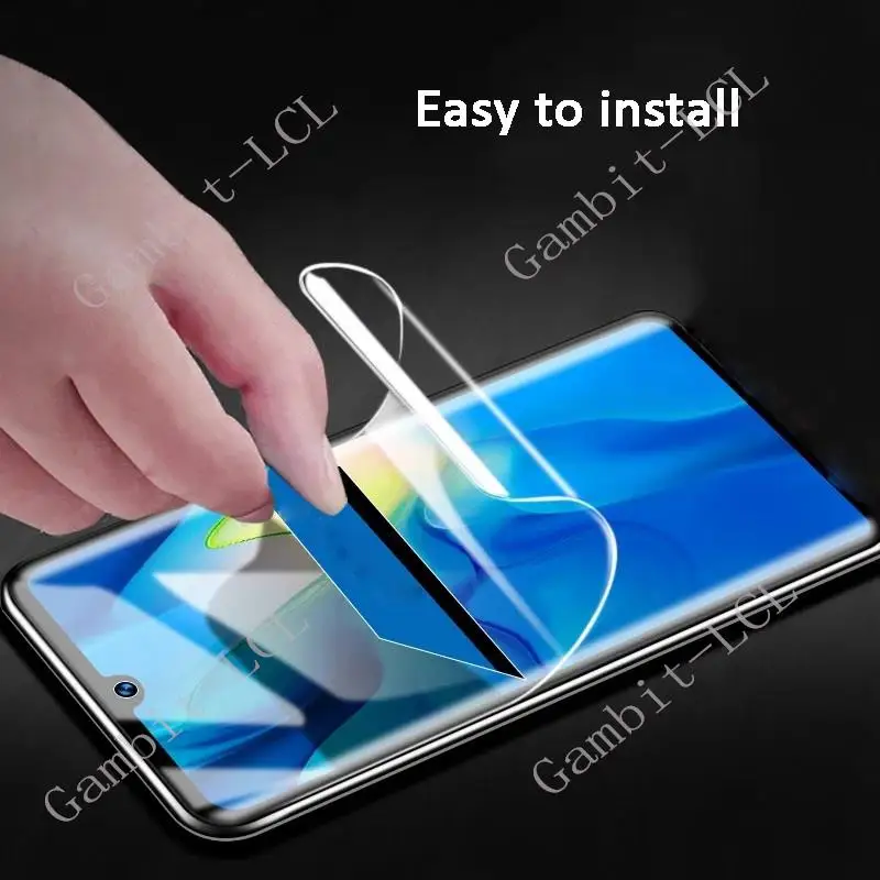2in1 HD Full Hydrogel Film For SJCAM C300 Action Camera Lens Screen Protective ON SJCAMC300 C 300 Protector Cover