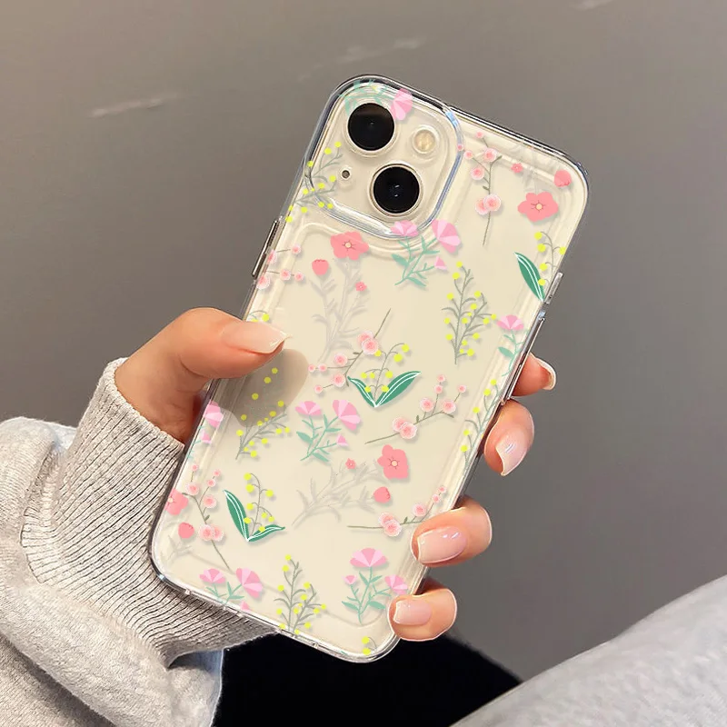 Clear Phone Case For Samsung S26 S25 Ultra A57 A37 A17 A07 A56 A36 A55 5G A54 A53 A52 A26 A33 A34 A16 A35 A32 S24 S23 Plus Cover