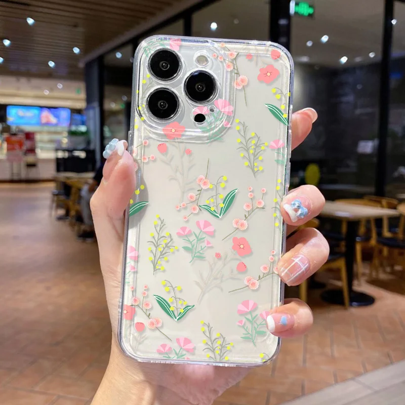 Clear Phone Case For Samsung S26 S25 Ultra A57 A37 A17 A07 A56 A36 A55 5G A54 A53 A52 A26 A33 A34 A16 A35 A32 S24 S23 Plus Cover