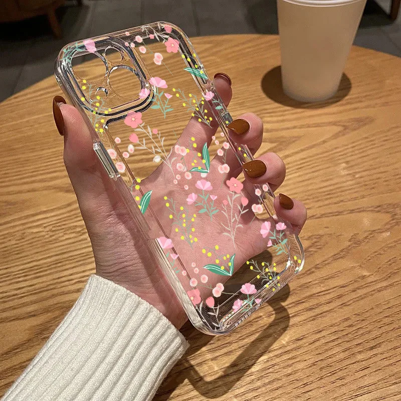 Clear Phone Case For Samsung S26 S25 Ultra A57 A37 A17 A07 A56 A36 A55 5G A54 A53 A52 A26 A33 A34 A16 A35 A32 S24 S23 Plus Cover