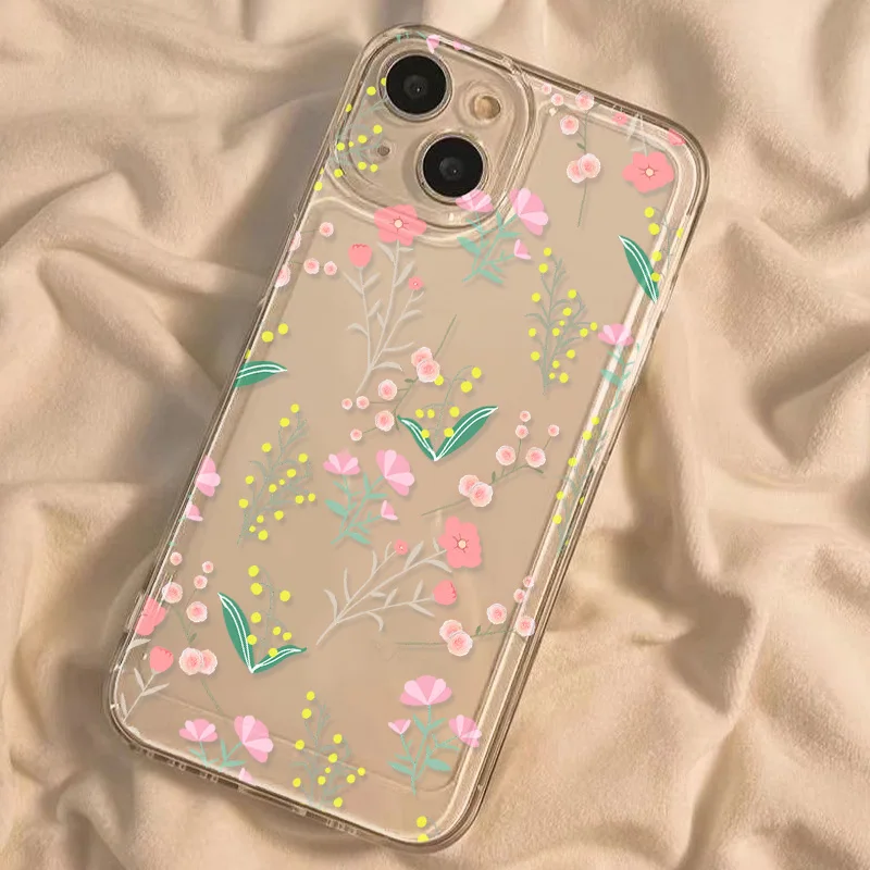 Clear Phone Case For Samsung S26 S25 Ultra A57 A37 A17 A07 A56 A36 A55 5G A54 A53 A52 A26 A33 A34 A16 A35 A32 S24 S23 Plus Cover