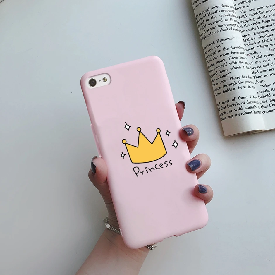 For iPhone 5 5S SE 2016 Case for iPhone 5 S Cover Silicon Cute Painted Case for iphone SE Cover Bumper for iphone 5S Phone Shell