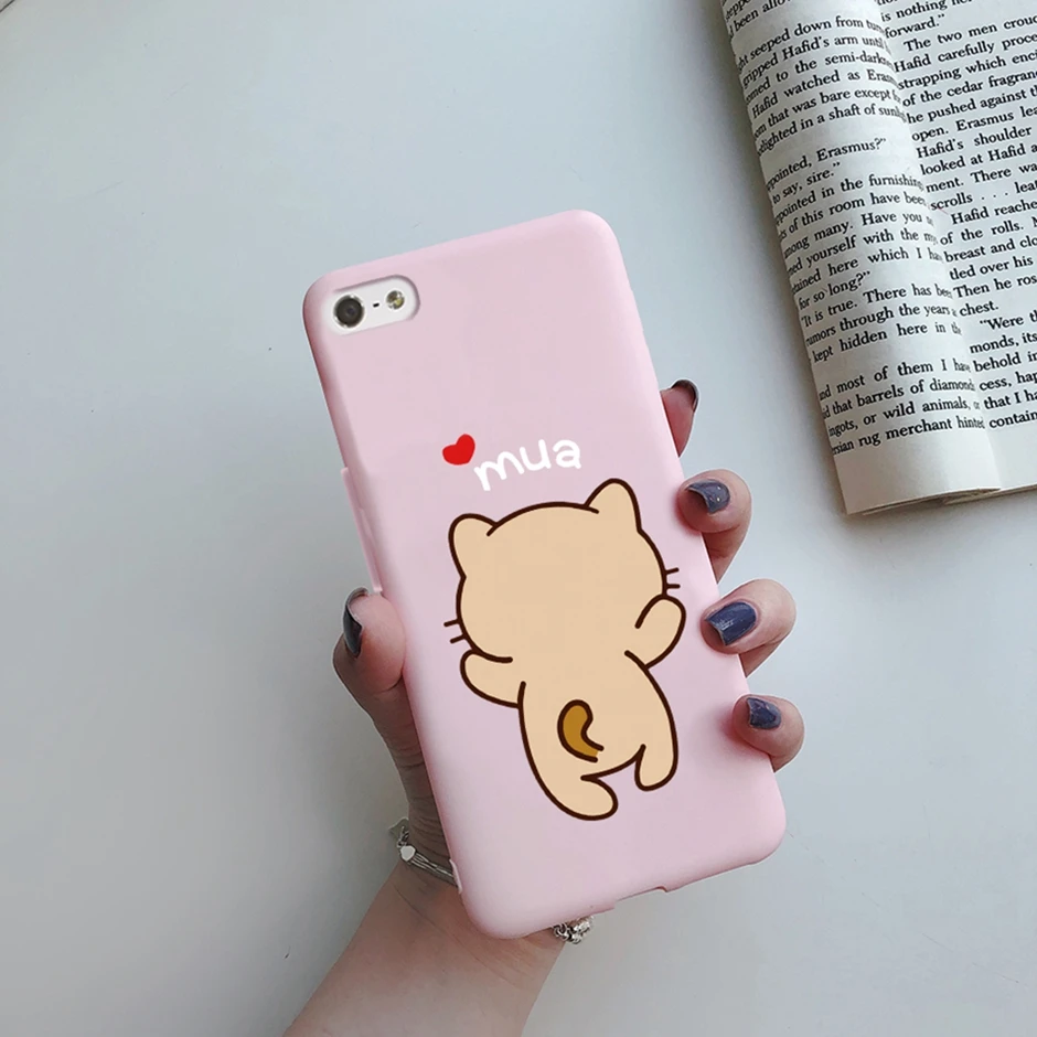 For iPhone 5 5S SE 2016 Case for iPhone 5 S Cover Silicon Cute Painted Case for iphone SE Cover Bumper for iphone 5S Phone Shell