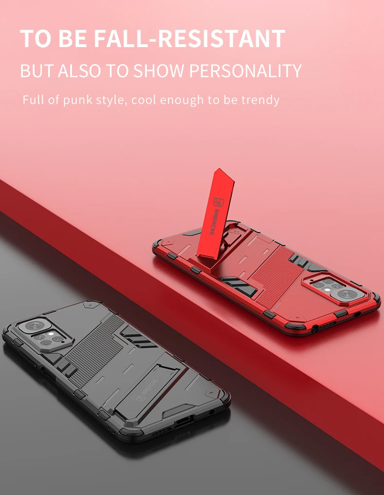 For Redmi Note 10 11 11S 10S 10A 10C Case Shockproof Armor Back Coque Xiaomi Poco F3 F4 F5 M3 M4 Pro X3 NFC X4 GT 4G 5G Cover