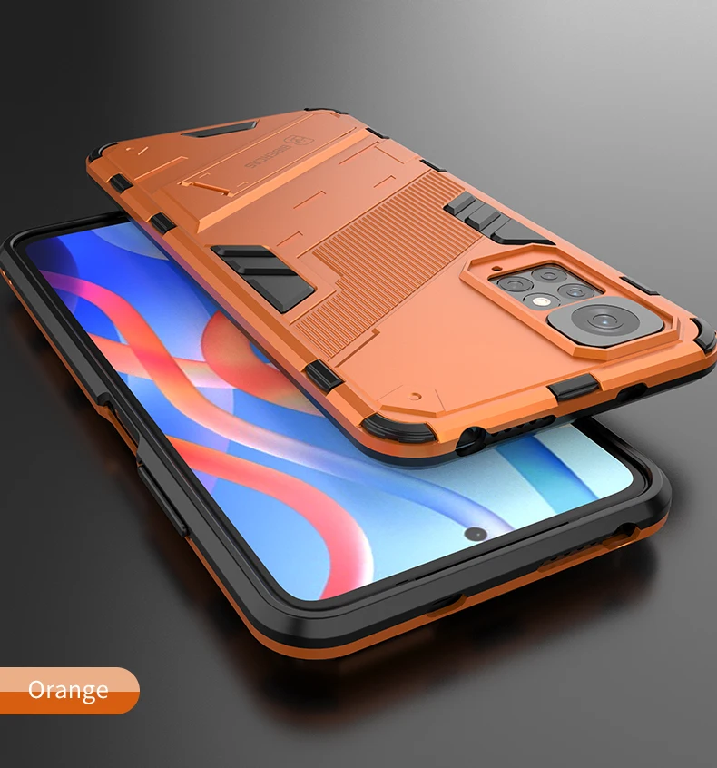 For Redmi Note 10 11 11S 10S 10A 10C Case Shockproof Armor Back Coque Xiaomi Poco F3 F4 F5 M3 M4 Pro X3 NFC X4 GT 4G 5G Cover