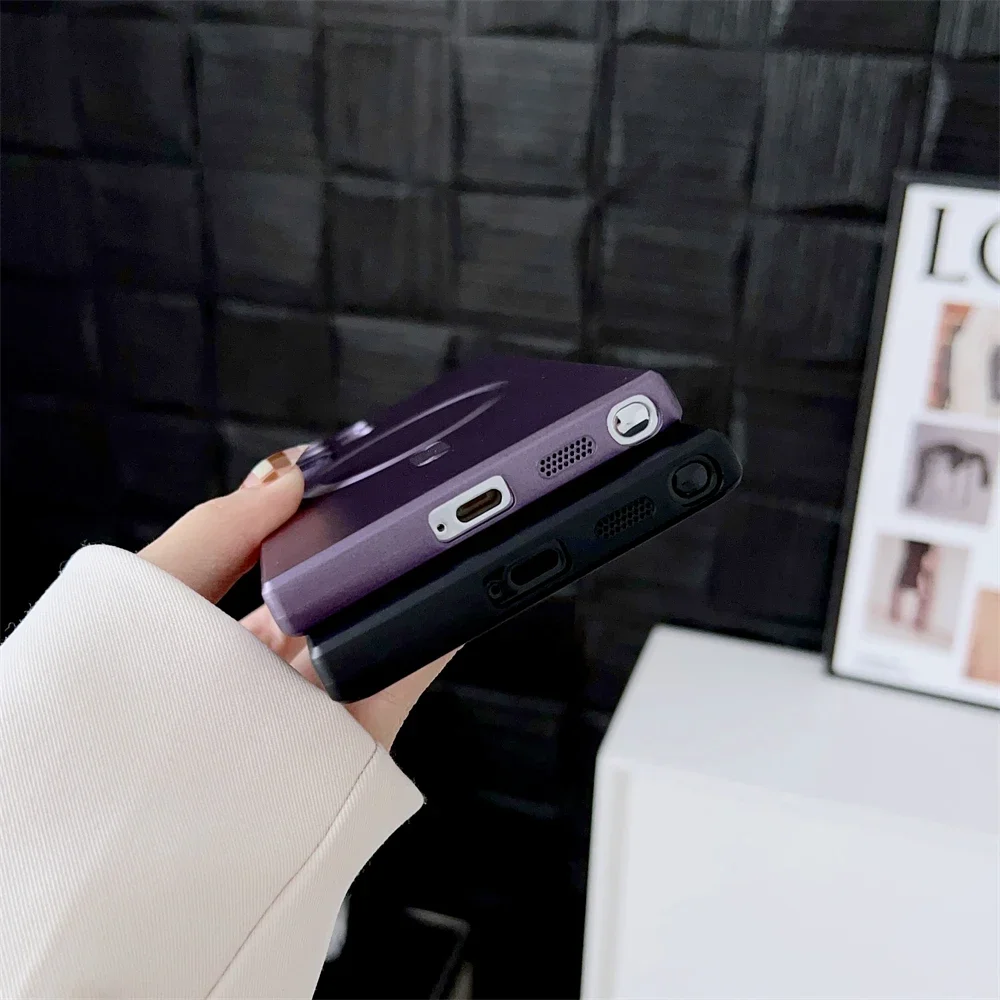 Magsafe Magnetic Wireless Charging Case for Samsung Galaxy S24 S23 S22 S21 S20 S20FE S23FE Note20 Ultra Plus TPU Soft Back Cover