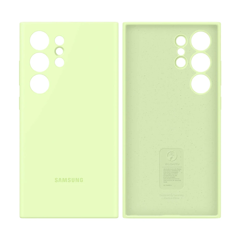 Original For Samsung Galaxy S24 Ultra Case High Quality Soft Silicone Cover S24Ultra Phone Case Shell & Box EF-PS928TGEG