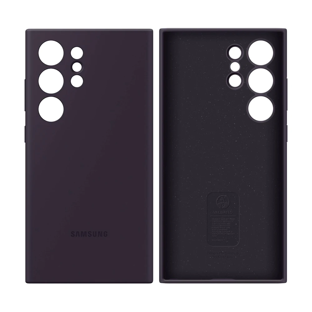Original For Samsung Galaxy S24 Ultra Case High Quality Soft Silicone Cover S24Ultra Phone Case Shell & Box EF-PS928TGEG