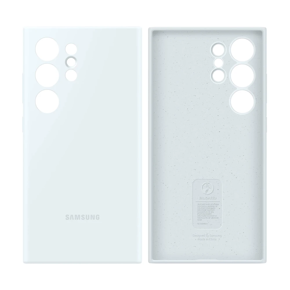 Original For Samsung Galaxy S24 Ultra Case High Quality Soft Silicone Cover S24Ultra Phone Case Shell & Box EF-PS928TGEG