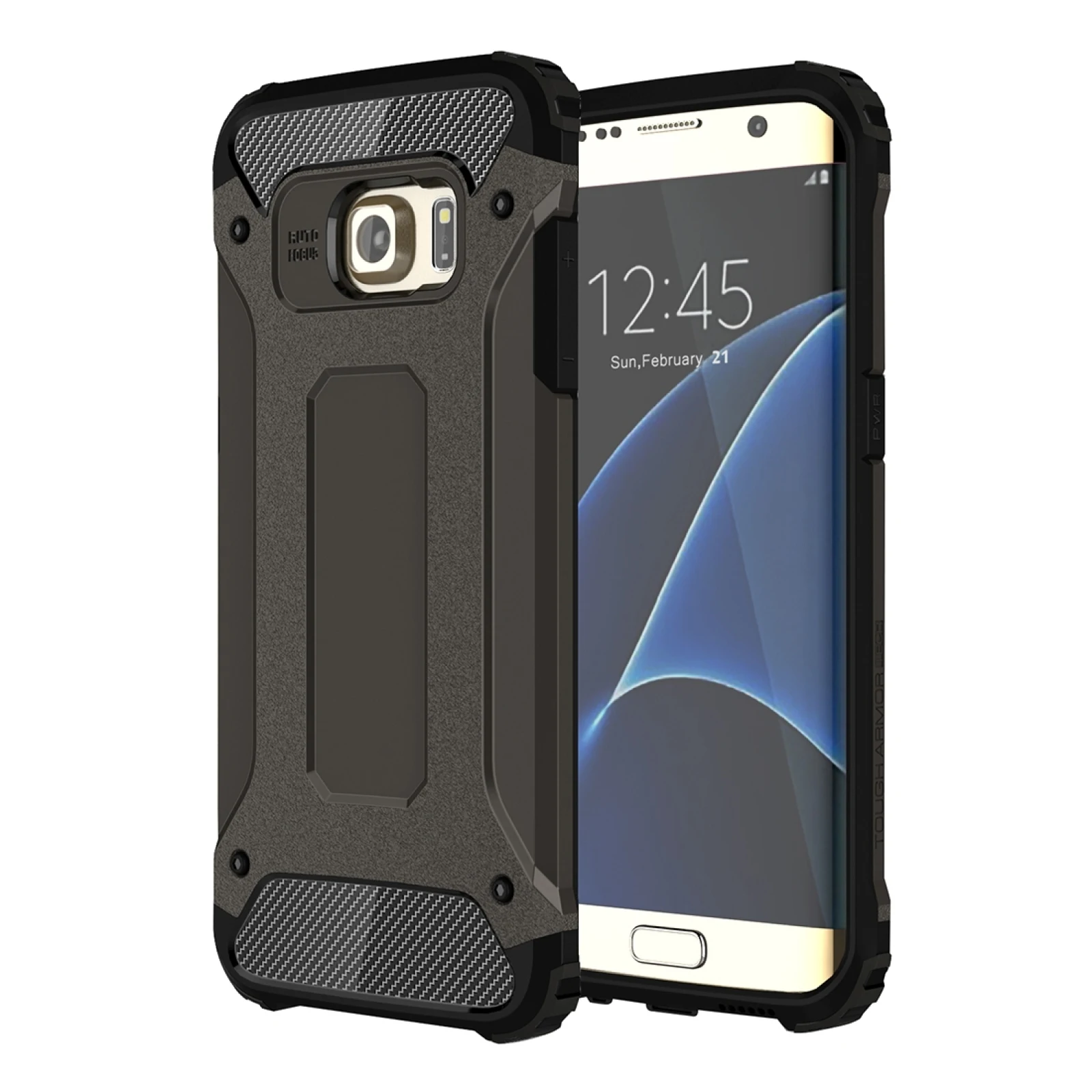 For Galaxy S7 Edge / G935 Tough Armor TPU + PC Combination Phone Case Back Cover