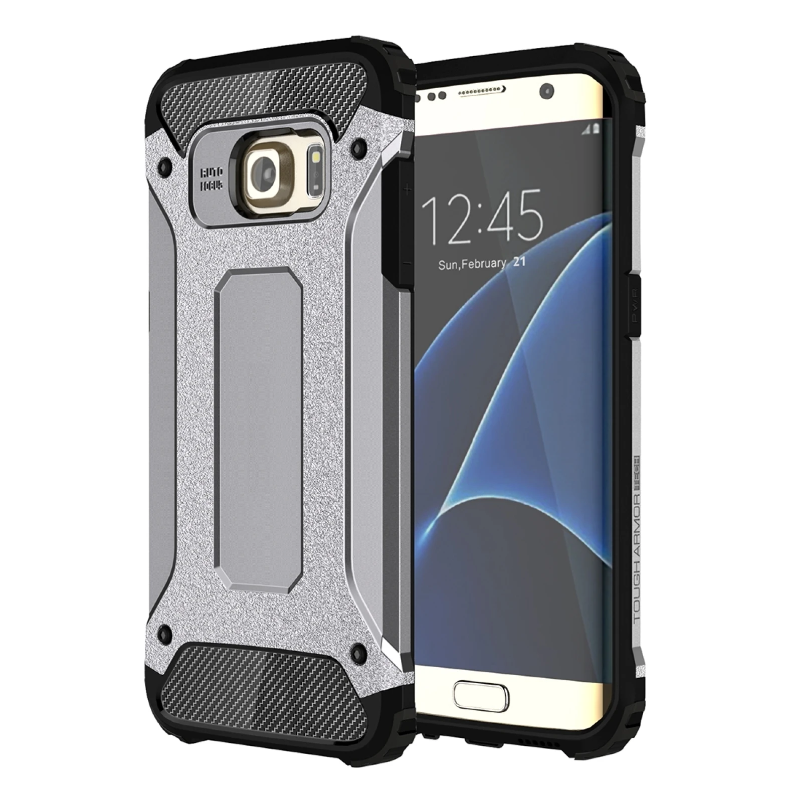 For Galaxy S7 Edge / G935 Tough Armor TPU + PC Combination Phone Case Back Cover