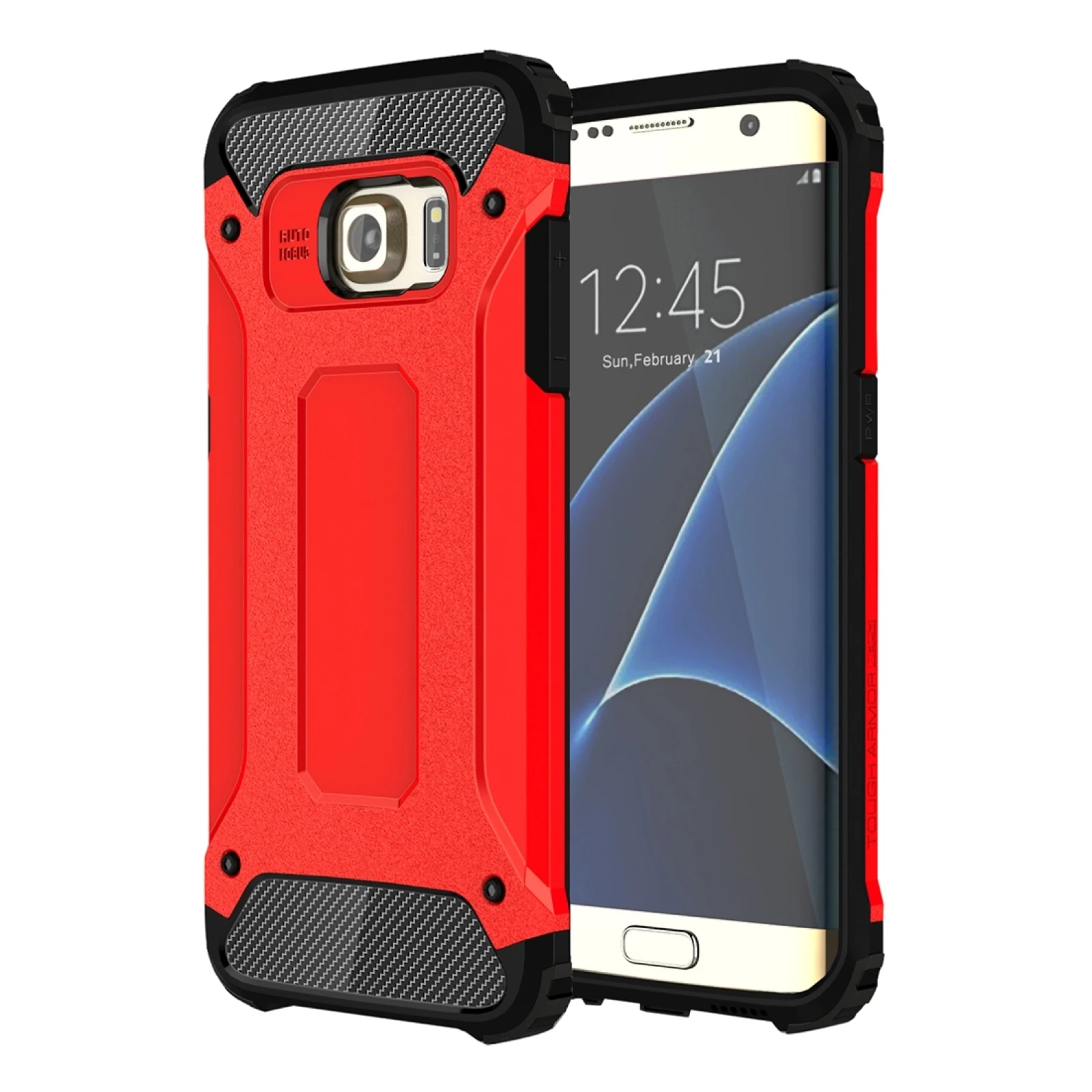 For Galaxy S7 Edge / G935 Tough Armor TPU + PC Combination Phone Case Back Cover