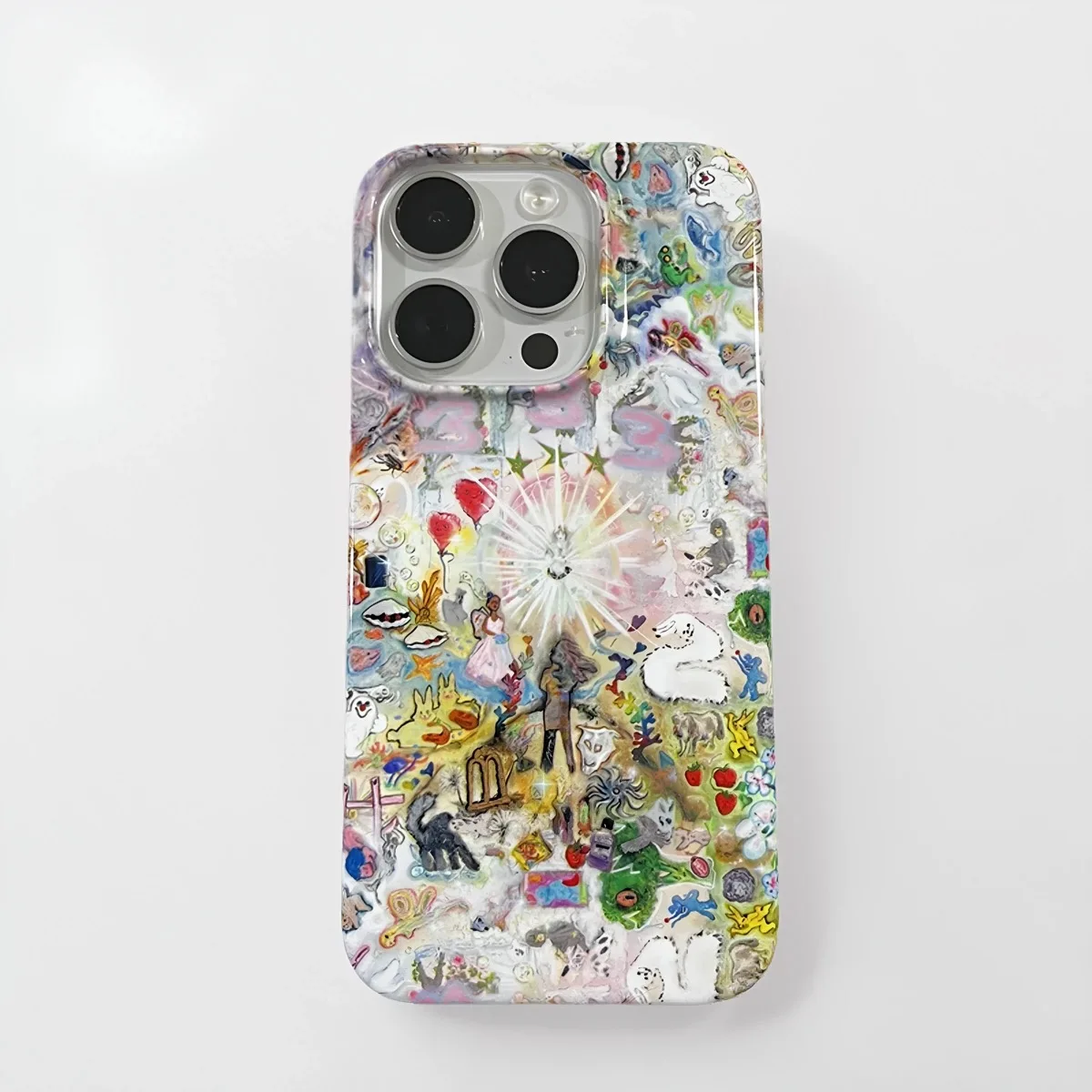 Phone Case for iPhone 16 15 14 13 12 11 Pro Max XS XR XSMax 6 7 8 Plus Glossy HD Hard PC Europe America Oil Painting Cover
