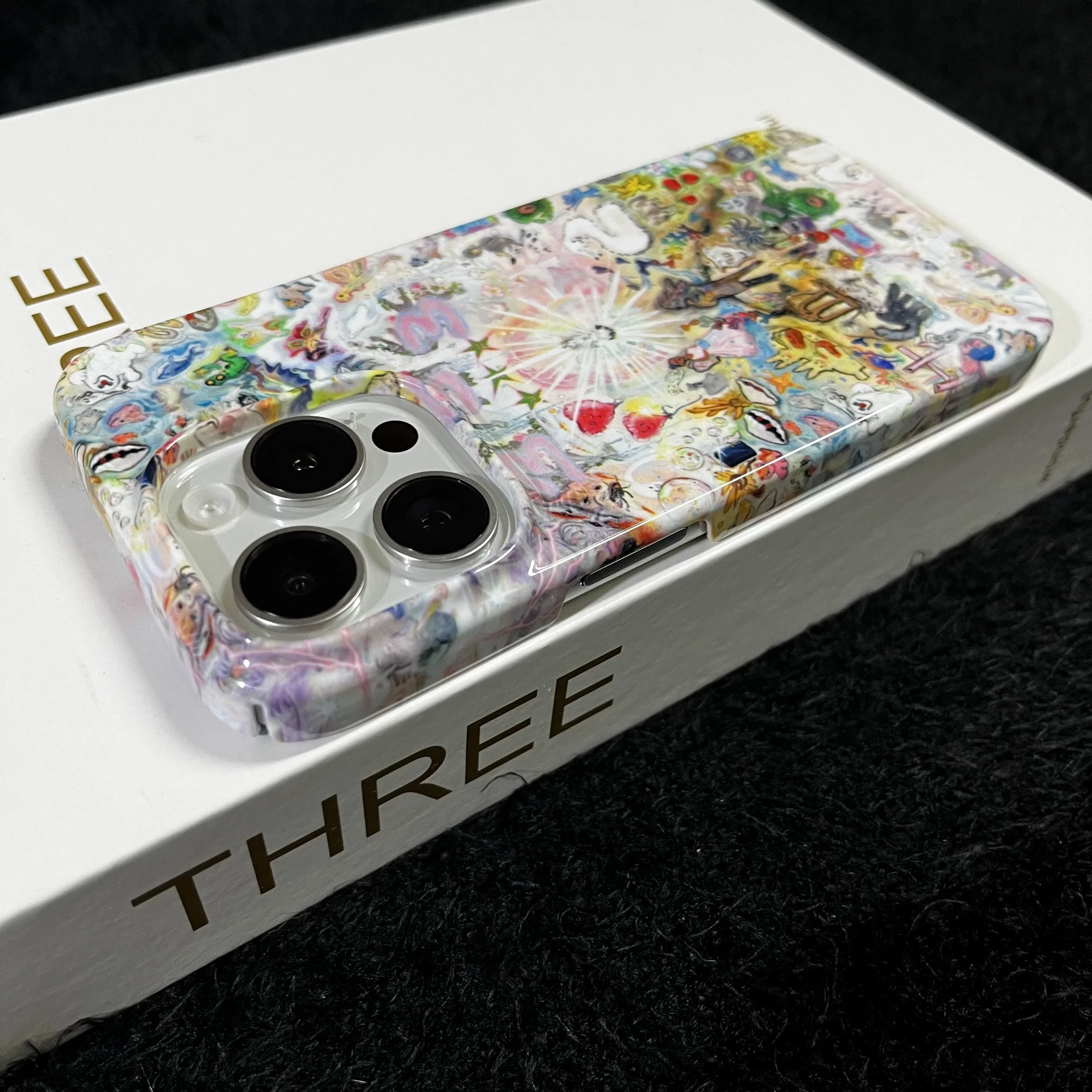 Phone Case for iPhone 16 15 14 13 12 11 Pro Max XS XR XSMax 6 7 8 Plus Glossy HD Hard PC Europe America Oil Painting Cover