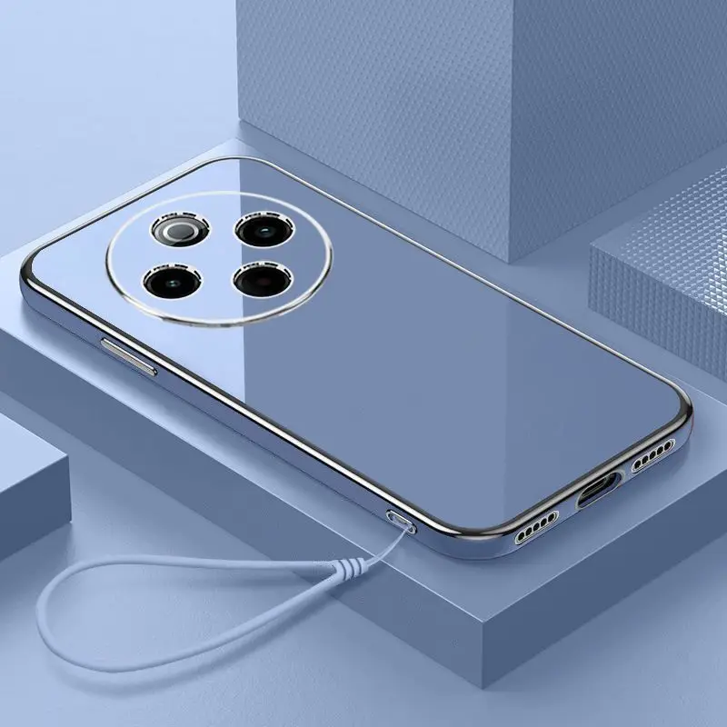 For Xiaomi Redmi 14C Case Redmi 14R Phone Case Redmi 14r Redmi 14c Cover Luxury Plating ShockProof Silicone Back Cover Fundas