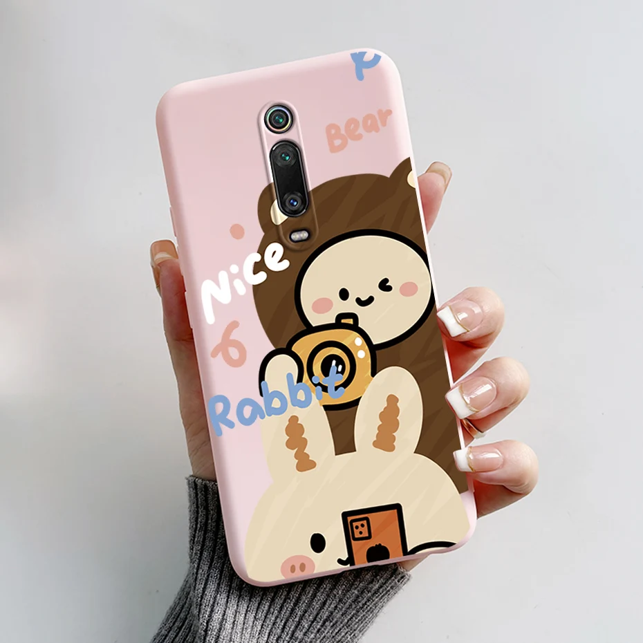 For Xiaomi Mi 9T Case Cute Rabbit Panda Cover TPU Silicone Soft Phone Cases For Xiaomi Mi 9T Pro Mi9T 9TPro Fundas 6.39'' Bumper