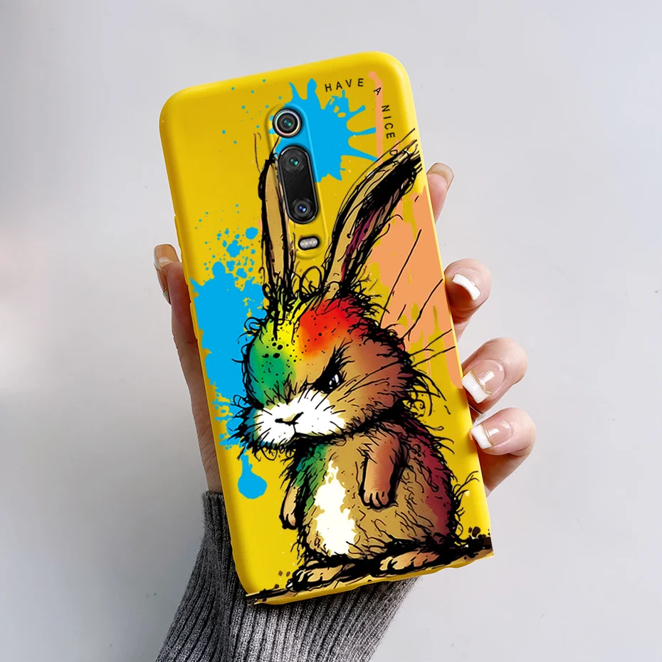 For Xiaomi Mi 9T Case Cute Rabbit Panda Cover TPU Silicone Soft Phone Cases For Xiaomi Mi 9T Pro Mi9T 9TPro Fundas 6.39'' Bumper