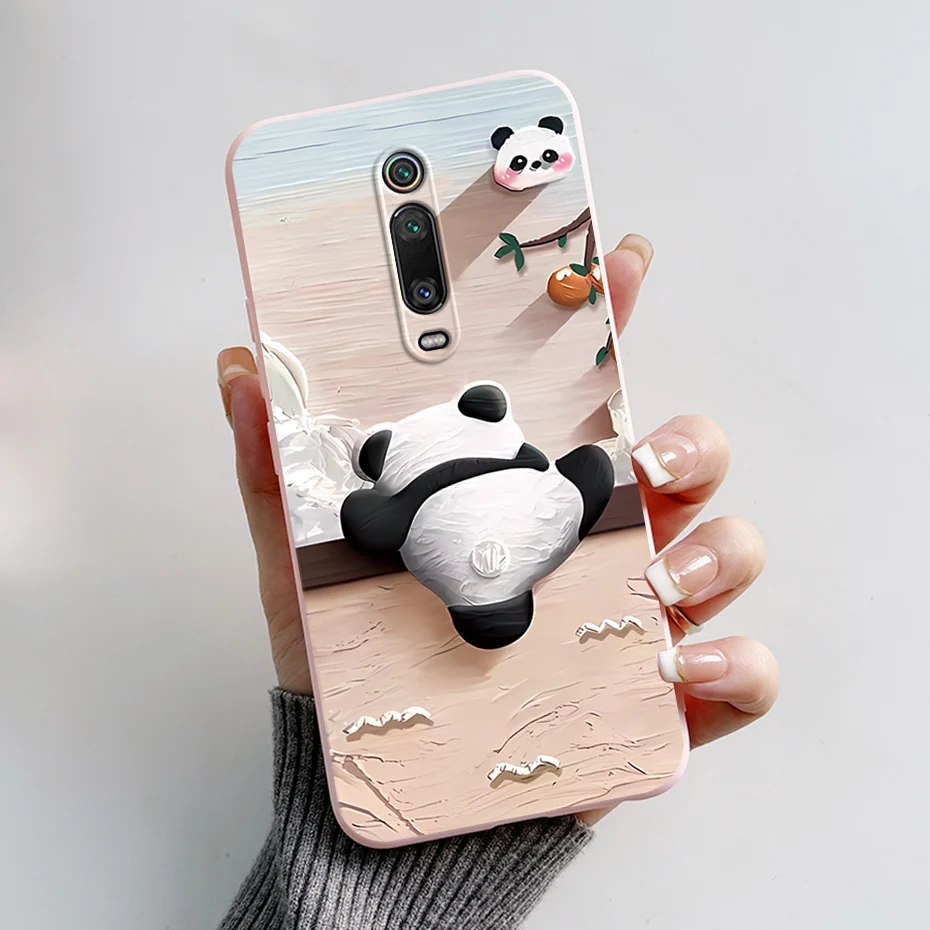 For Xiaomi Mi 9T Case Cute Rabbit Panda Cover TPU Silicone Soft Phone Cases For Xiaomi Mi 9T Pro Mi9T 9TPro Fundas 6.39'' Bumper