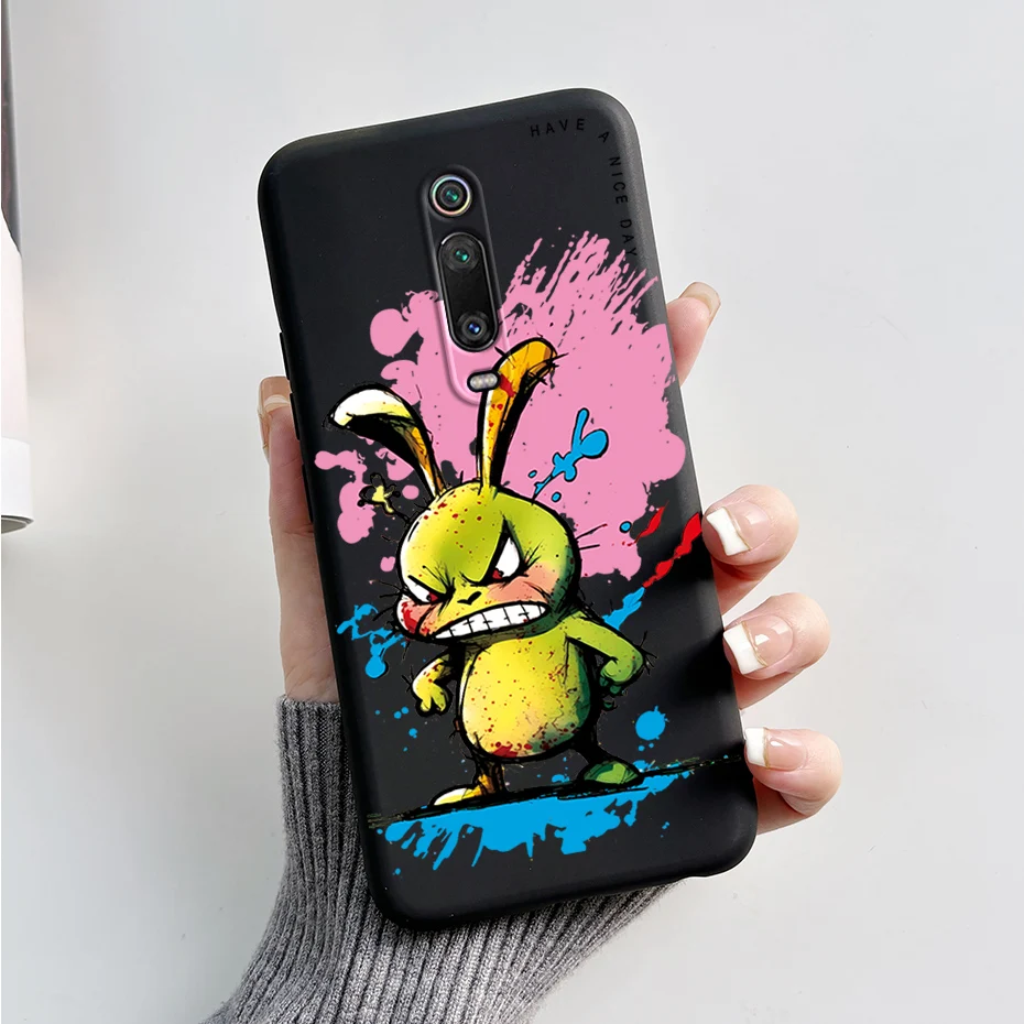For Xiaomi Mi 9T Case Cute Rabbit Panda Cover TPU Silicone Soft Phone Cases For Xiaomi Mi 9T Pro Mi9T 9TPro Fundas 6.39'' Bumper