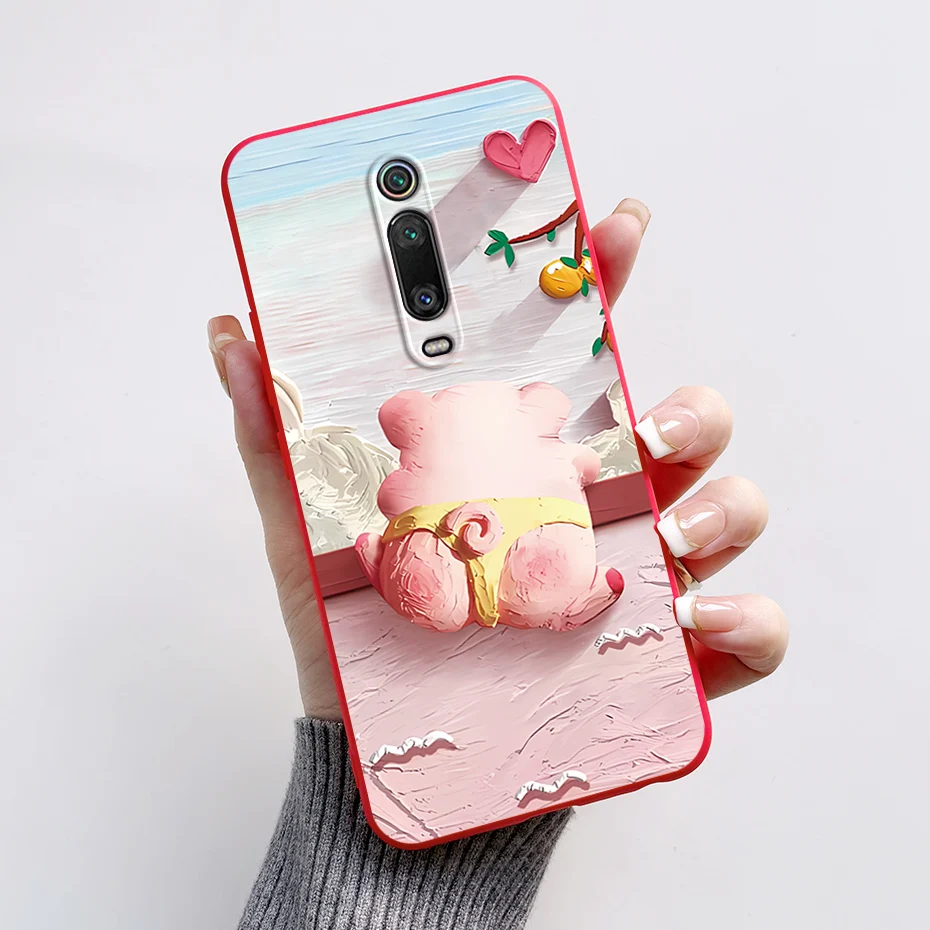 For Xiaomi Mi 9T Case Cute Rabbit Panda Cover TPU Silicone Soft Phone Cases For Xiaomi Mi 9T Pro Mi9T 9TPro Fundas 6.39'' Bumper