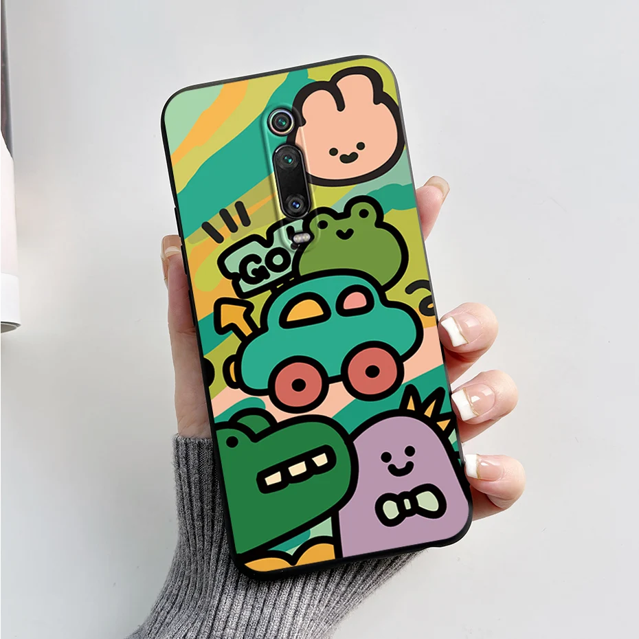 For Xiaomi Mi 9T Case Cute Rabbit Panda Cover TPU Silicone Soft Phone Cases For Xiaomi Mi 9T Pro Mi9T 9TPro Fundas 6.39'' Bumper