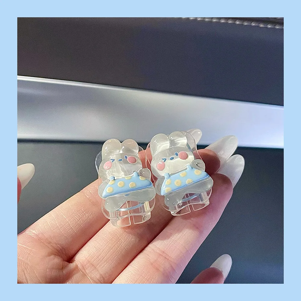 Blue Flower Charger Cable Protector For iPhone15 14 13 18W20W Charger Protector 2024 New Cute Data Line Spiral Winder Protective