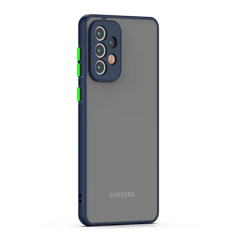 Luxury Original Case For Samsung A14 A24 A34 A54 A15 A25 A35 A55 5G Fundas Camera Protection Armor Shockproof Cover Cases
